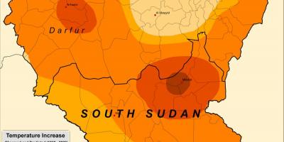 Sudan iklim haritası 